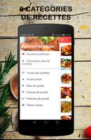 Recettes poulet capture d'écran 2