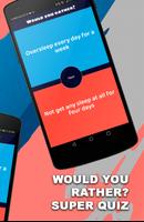 Would you rather? Quiz game syot layar 1