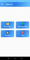 SHARE ALL : File Transfer & Share File Without NET تصوير الشاشة 1
