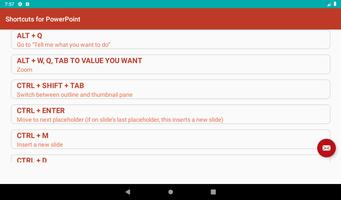 Shortcuts for Microsoft PowerPoint screenshot 2