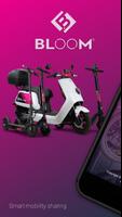 BLOOM Bike and Scooter Sharing Plakat