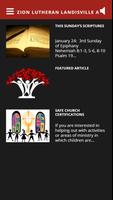 Zion Lutheran Landisville App poster