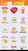 Text Smiley stickers WASticker Plakat
