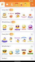 Text Smiley stickers WASticker Screenshot 2