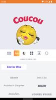 Text Smiley stickers WASticker capture d'écran 3