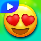 Emojis animados WAStickerApps icono