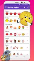 پوستر WeLove: استیکر WASticker