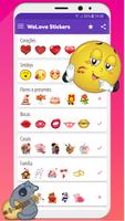 WeLove : Figurinhas WASticker imagem de tela 2