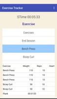 Exercise Tracker captura de pantalla 1