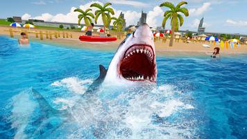 Shark Simulator Attack Games ảnh chụp màn hình 3
