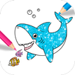 Baby Sharks Coloring Book 🦈💙