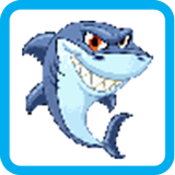 Shark Pixel Number icon
