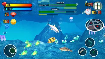 Shark Simulator Game capture d'écran 3