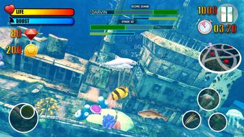 Shark Simulator Game capture d'écran 1
