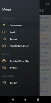 PLC Wallet 截图 1