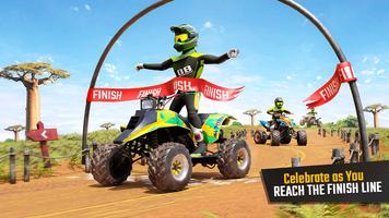 Offroad ATV Quad Bike Race Plakat