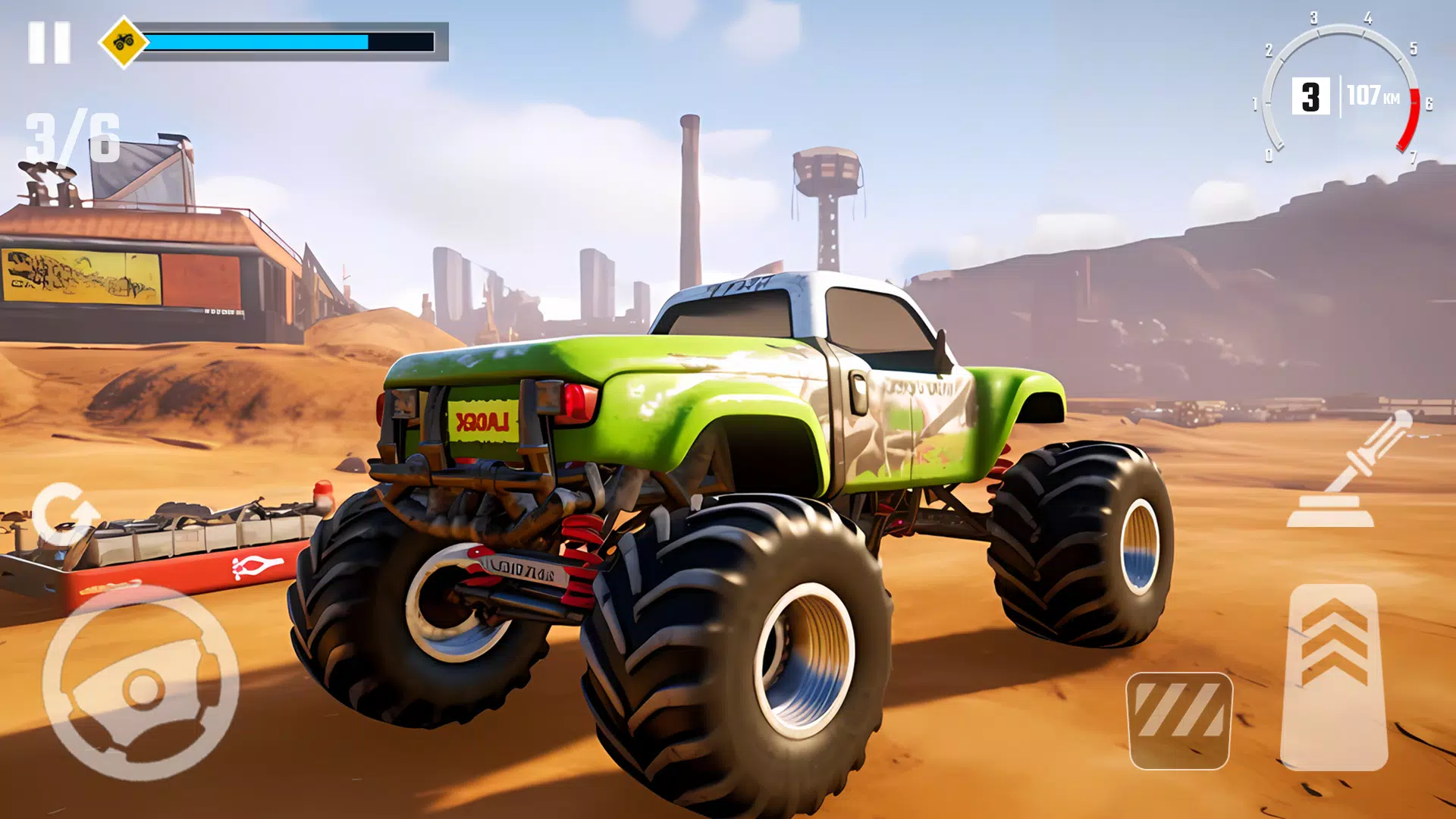 Download do APK de Monster Truck Mad Racing Game para Android