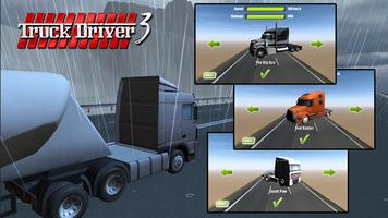 Truck Driver 3 :Rain and Snow capture d'écran 1