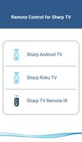 Sharp Smart TV Remote ポスター