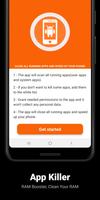 App Killer & Manager : RAM Booster ảnh chụp màn hình 3
