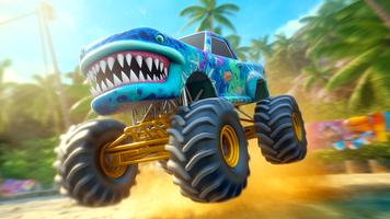 Crazy Monster Truck Stunts ảnh chụp màn hình 1