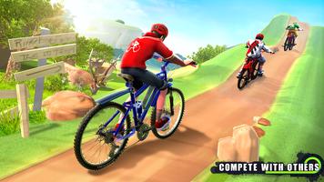 Offroad Bike Stunt: Cycle Game Affiche