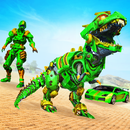 Angry Dino Robot Car Transform : Robot Games APK