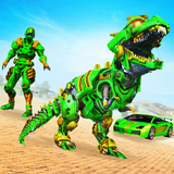 Angry Dino Robot Car Transform biểu tượng