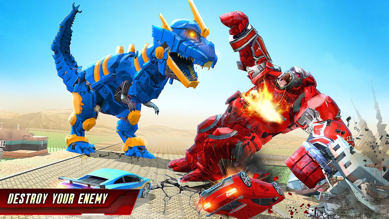 Robot Dino Vs Robot Kong Fight APK for Android Download