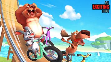 Safari Bike Stunts: Jungle Jam постер