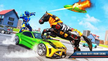 UFO Robot Horse Transform Game Poster