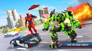 UFO Robot Horse Transform Game captura de pantalla 2