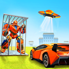 Robot Jail Prison Break Escape icono