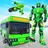 Flying Army Bus Robot Game APK