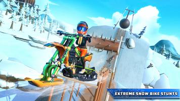 Snow Bike Race Game-Bike Game poster