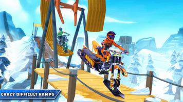 Snow Bike Race Game-Bike Game Screenshot 2