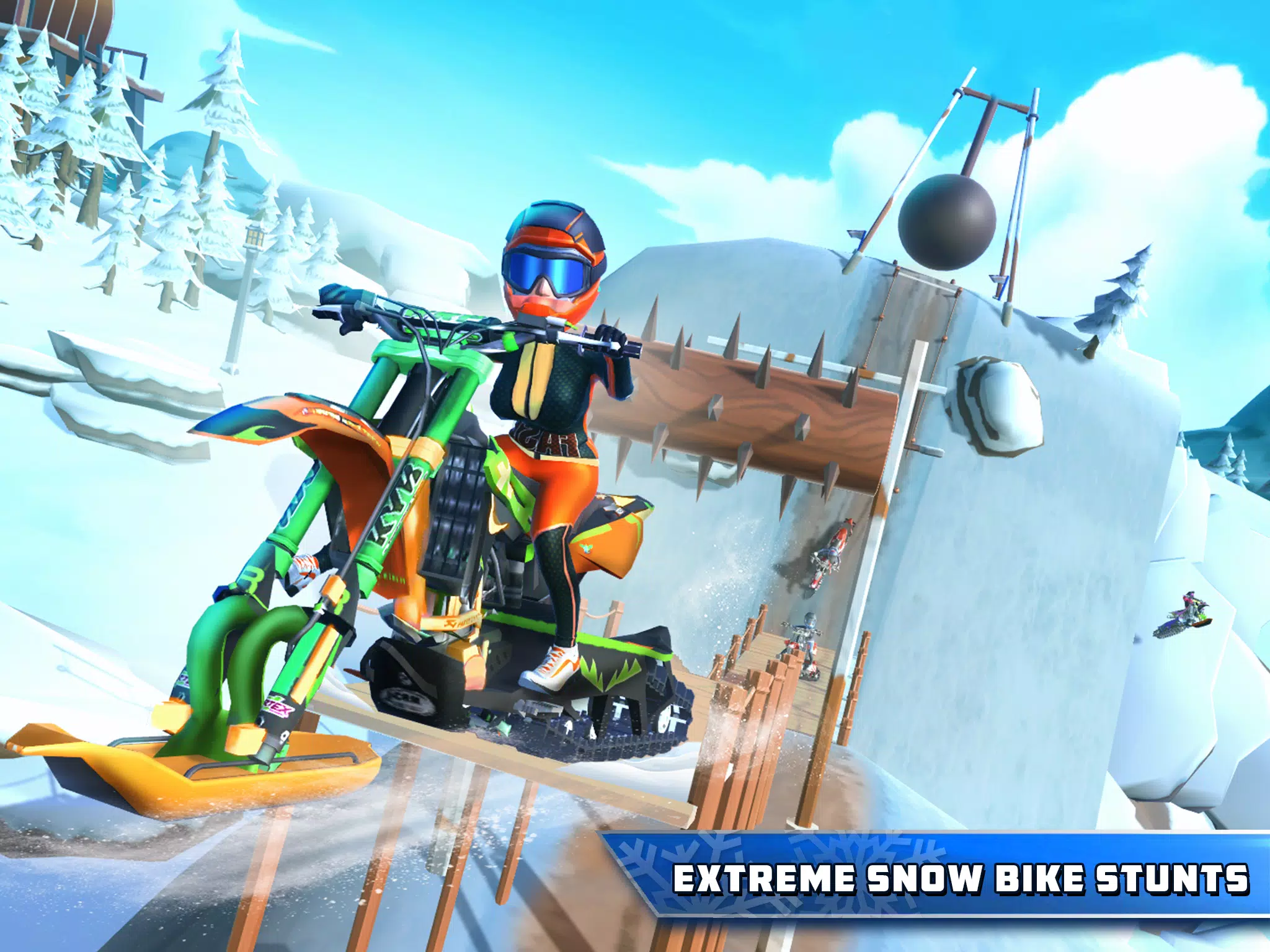 ArtStation - Xtreme Moto Snow Bike Racing Game
