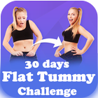 30 Days Flat Tummy Challenge icône