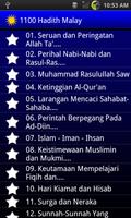 1100 Hadis Terpilih Malay - Hadith Book poster