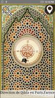 Qibla Compass Affiche