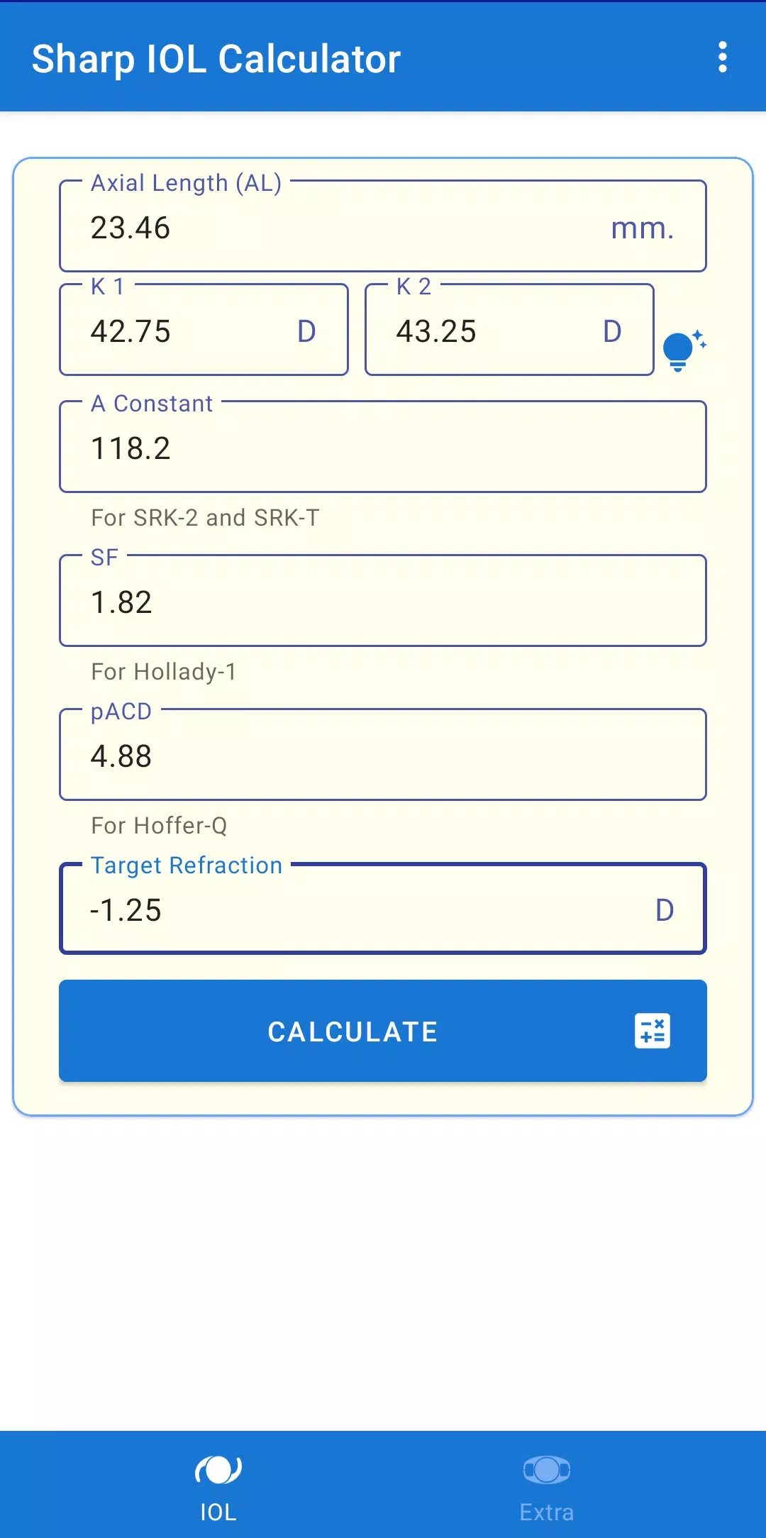 Sharp IOL Calculator APK for Android Download
