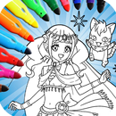 Precure Anime Coloring Book APK