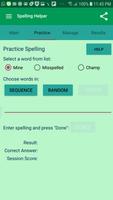 Spelling Helper اسکرین شاٹ 1