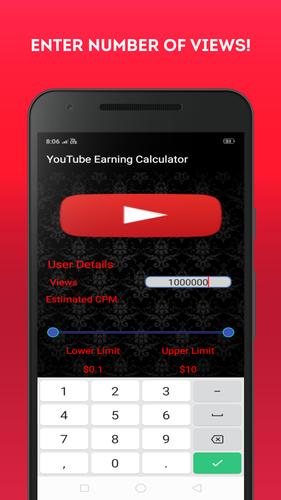 Yt Money Calculator Youtuber Earning Calculator For Android Apk Download