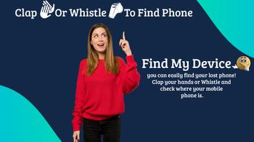 Find Phone By Clap Or Whistle پوسٹر