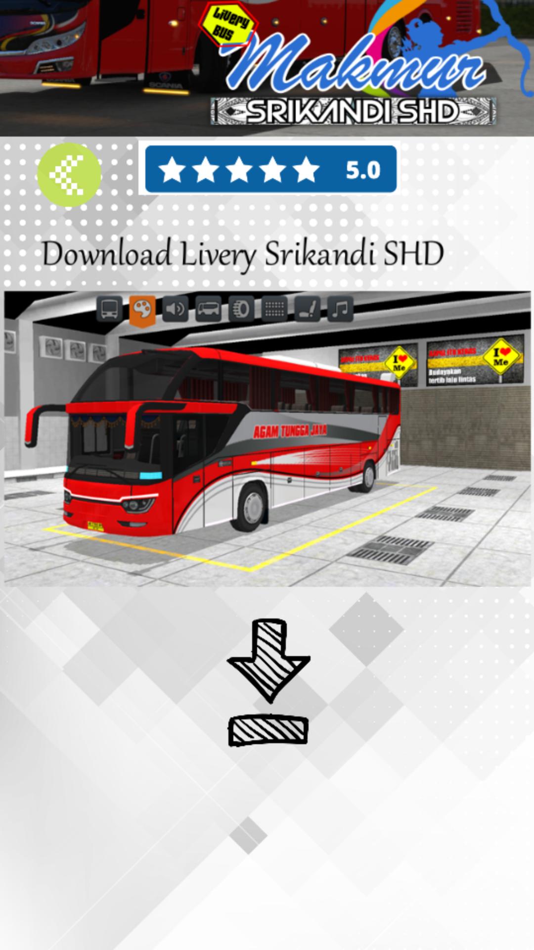 Livery Bussid Srikandi Shd Pariwisata 150 Livery Bus