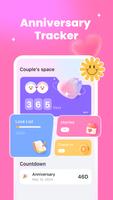 Couple Countdown Widget اسکرین شاٹ 1