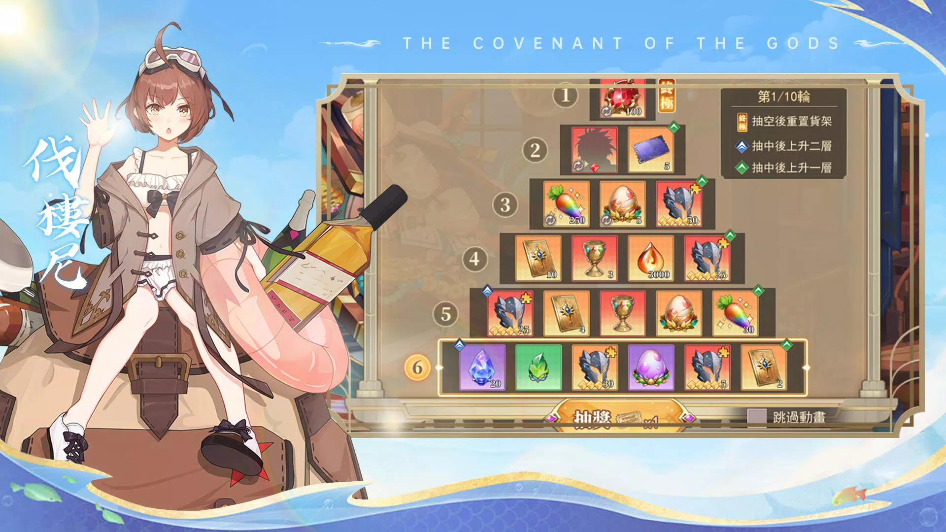 神明の約:3D幻想RPG