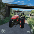 Farming Tractor Driving Sim - Tractor Pulling icono