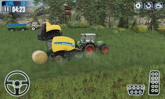 Farming Tractor Driving Sim - Tractor Pulling Poster